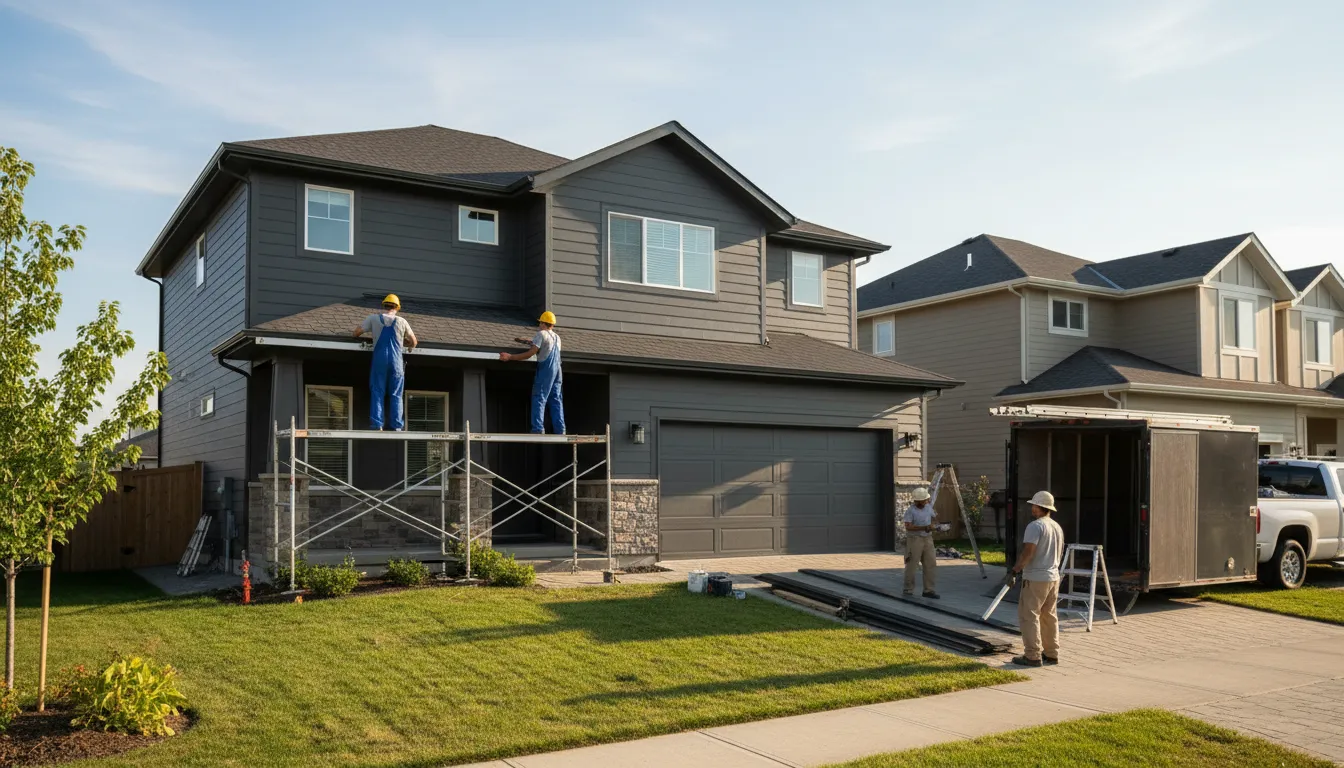 Siding Work for Howard Homes and Businesses